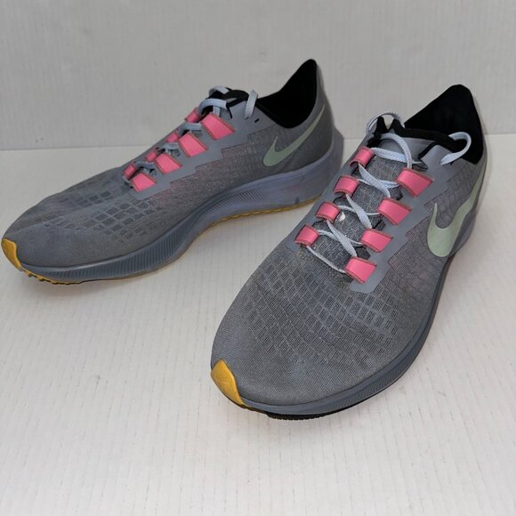 Nike Air Zoom Pegasus 37 Mens 12.5 Z1293 Obsidian Mist BQ9646-401 Sneakers - Picture 7 of 10